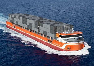 Южный центр судостроения и судоремонта построит четыре универсальных сухогруза-контейнеровоза